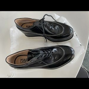 karl lagerfeld platform shoes